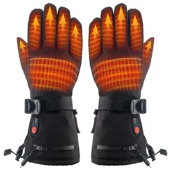 Ръкавици с топъл | Ръкавици с топъл за мъже и жени|, Ски Ръкавици с електрическо подгряване на Акумулаторни батерии за Лов, Мотоциклет, Сняг 1